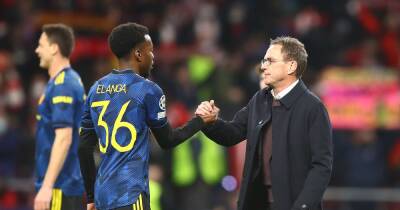 Ralf Rangnick reveals he stopped Anthony Elanga from leaving Manchester United