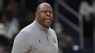 Nick Wass - Georgetown's Patrick Ewing wants postgame handshake line to end following Juwan Howard incident - foxnews.com - New York - state Wisconsin - state Michigan -  Georgetown