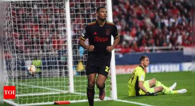 Champions League: Prolific Sebastien Haller scores at both ends as Ajax draw with Benfica