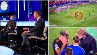 Michael Owen vs Chris Sutton: Pundits clash in concussion chat during Benfica v Ajax