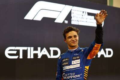 Lando Norris aims to play down McLaren expectations after day 1 test success