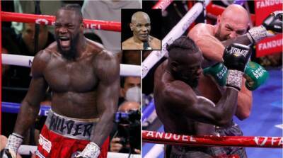 Mike Tyson claims Deontay Wilder should be happy despite Tyson Fury defeats