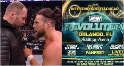 AEW: Jon Moxley v Bryan Danielson set for AEW Revolution.