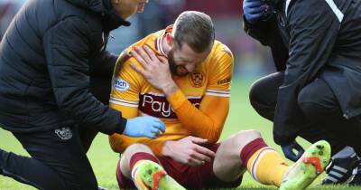 Motherwell's Kevin Van Veen could face Rangers after injection but Graham Alexander banned for Ibrox