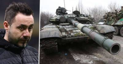 Vladimir Putin - Shakhtar Donetsk - Volodymyr Zelenskyy - Roberto De-Zerbi - 'The explosions woke us up' - Football suspended in Ukraine amid Russia invasion as Shakhtar boss De Zerbi describes chaos - msn.com - Russia - Ukraine - Italy - Brazil - Poland -  Donetsk