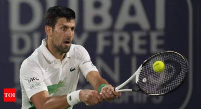 Djokovic knocked out of Dubai tournament, hands Medvedev world number one ranking
