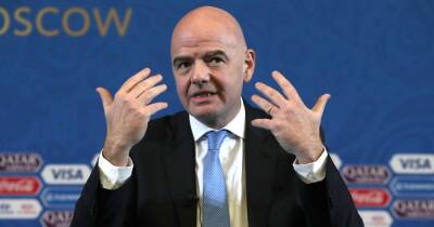 FIFA primed for Scotland vs Ukraine action with Gianni Infantino 'very worried' about World Cup playoff