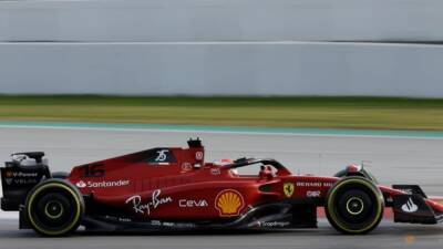 Leclerc puts Ferrari top of F1 testing timesheets