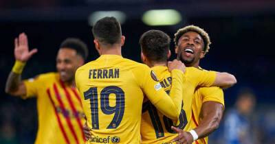 5 talking points as Pierre-Emerick Aubameyang fires Barcelona into Europa League last-16