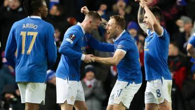 Tavernier brace helps Rangers into Europa League last-16