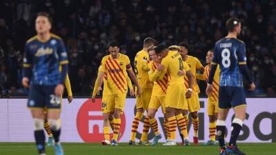 Europa League round-up: Barca turn on the style in Naples