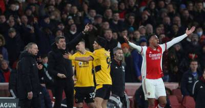 Bruno Lage - Alexandre Lacazette - Nicolas Pepe - Aaron Ramsdale - Raul Jimenez - Leander Dendoncker - Daniel Podence - 5 moments missed from Arsenal's win vs Wolves including leaking roof and unusual ritual - msn.com - Manchester - Portugal