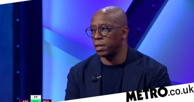 Ian Wright says Alexandre Lacazette is dropping too deep in Arsenal’s attack