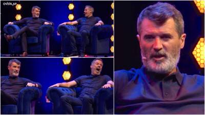 Roy Keane’s hilarious dig at Jamie Carragher and Liverpool on The Overlap