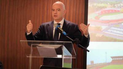 Gianni Infantino - Vladimir Putin - WATCH: Fifa president Infantino fails to condemn Russian invasion of Ukraine - iol.co.za - Britain - Russia - Ukraine -  Johannesburg