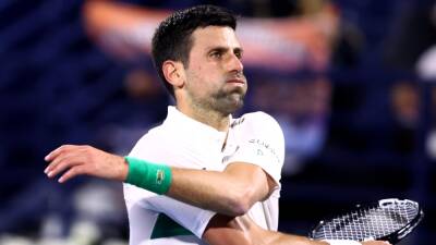 Novak Djokovic admits lack of matches a worry amid continuing schedule uncertainty after Jiri Vesely loss in Dubai