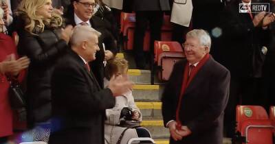 Sir Alex Ferguson gets Aberdeen standing ovation as Dons icon makes grand return for statue unveiling