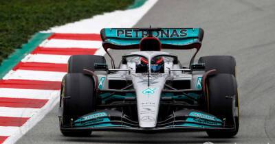 2022 F1 Barcelona test: Russell tops red-flagged final morning
