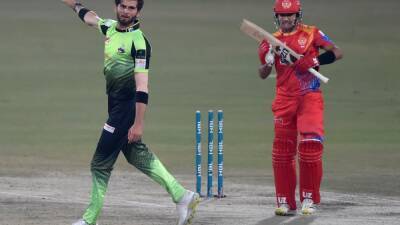 Shaheen Afridi - Alex Hales - Asif Ali - Hasan Ali - PSL 2022, Lahore Qalandars vs Islamabad United, Eliminator 2 Live Cricket Updates - sports.ndtv.com - Pakistan -  Lahore -  Islamabad