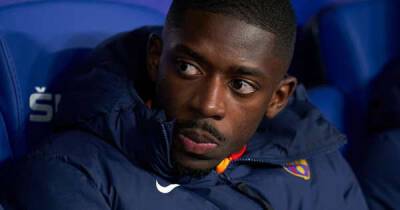 Ousmane Dembele delays Barcelona substitute after forgetting his shirt in dressing room