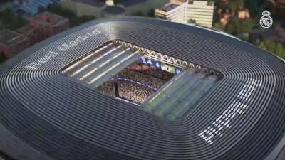 El Madrid muestra cómo va a ser el gigante videomarcador que dará la vuelta al nuevo Bernabéu