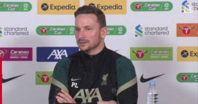 'He saved us' - Pep Lijnders hails unsung hero of Liverpool's Carabao Cup campaign