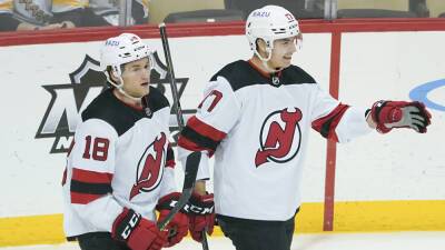 Last-place Devils jump on Penguins early in 6-1 win