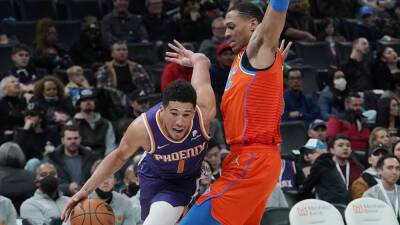 Devin Booker - Monty Williams - Devin Booker has 25 points, Suns beat Thunder for 8th straight win - foxnews.com -  Oklahoma City