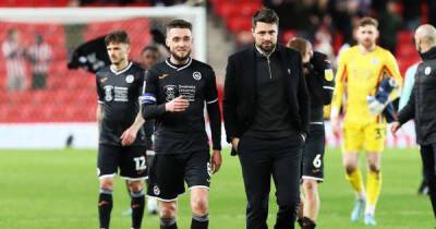 Russell Martin - Storm Eunice - Swansea City headlines as Grimes says rough patch down to players and Obafemi 'coming to terms' with move - msn.com -  Swansea -  Sheffield -  Stoke