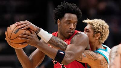 Raptors' Anunoby out with fractured ring finger