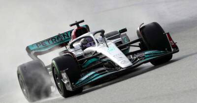 Lewis Hamilton lays down early marker as Mercedes lead Red Bull in first test of 2022 F1 pre-season