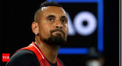 Naomi Osaka - Australian Kyrgios says depression left him with suicidal thoughts - timesofindia.indiatimes.com - Australia - Melbourne