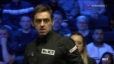 European Masters 2022 - Ronnie O'Sullivan delivers classy performance to beat Tom Ford and book semi-final spot