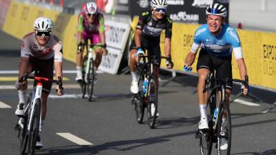 Czech teenager Vacek celebrates first World Tour win by taking stage six of UAE Tour