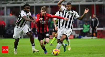AC Milan slip up with Udinese to open door to title rivals