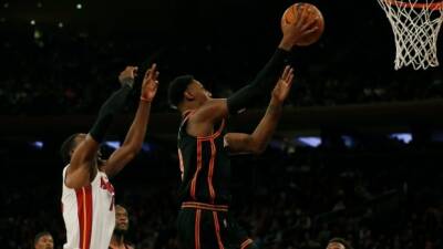 Canada's Barrett pours in career-high 46 points in Knicks' loss to Heat