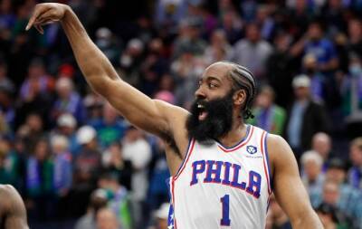 James Harden - Joel Embiid - NBA Round up - Harden shines in 76ers debut, Clippers edge Lakers - beinsports.com - state Minnesota -  Philadelphia