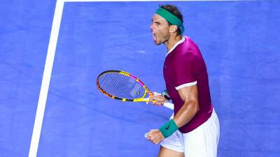 Rafael Nadal downs No. 1 Daniil Medvedev again to meet Cameron Norrie in Mexican Open final