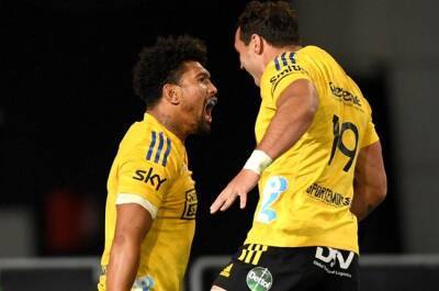 Caleb Clarke - Hurricanes leave it late to stun the Blues in Super Rugby thriller - news24.com