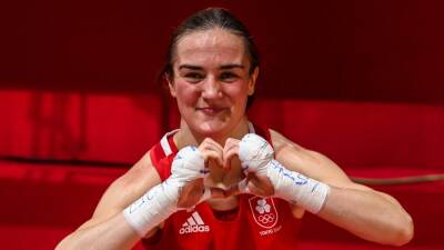 Breaking Kellie Harrington wins gold after dominant performance in Sofia