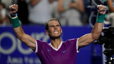 Nadal defeats Medvedev in straight sets in Acapulco