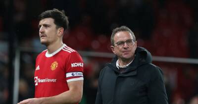 'Rangnick is the man!' - Manchester United fans go wild as Harry Maguire dropped vs Watford