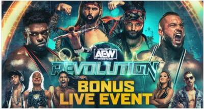 AEW: Announces extra event on Revolution weekend.