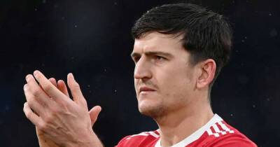 Harry Maguire dropped by Man Utd boss Ralf Rangnick amid unhappiness at latest error
