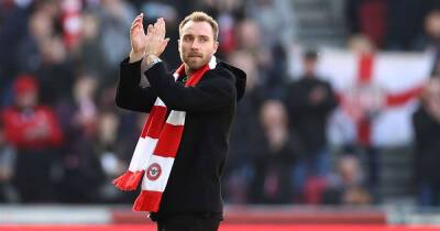 Christian Eriksen named on Brentford bench vs Newcastle as he prepares to return just eight months after heart attack