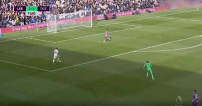 Marcelo Bielsa - Hugo Lloris - Harry Kane - Matt Doherty - Dejan Kulusevski - Stuart Dallas - Stuart Dallas somehow didn't manage to score from here in Leeds 0-4 Tottenham - msn.com