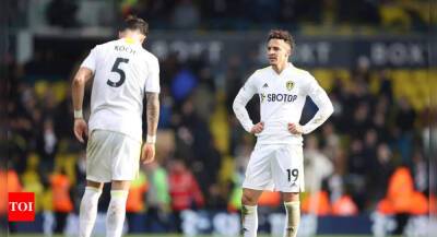 Antonio Conte - Ryan Sessegnon - Matt Doherty - Pierre Emile Hojbjerg - Dejan Kulusevski - Robin Koch - EPL: Leeds' relegation fears intensify after thrashing by Spurs - timesofindia.indiatimes.com