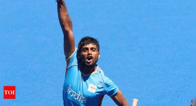 Hockey India congratulates Varun Kumar on completing 100 international caps