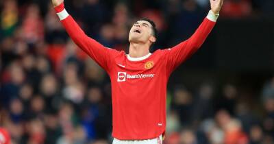 Cristiano Ronaldo's full-time reaction sums up the situation at Manchester United