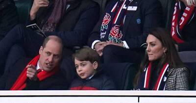 Prince George joins parents at England vs Wales Six Nations match at Twickenham